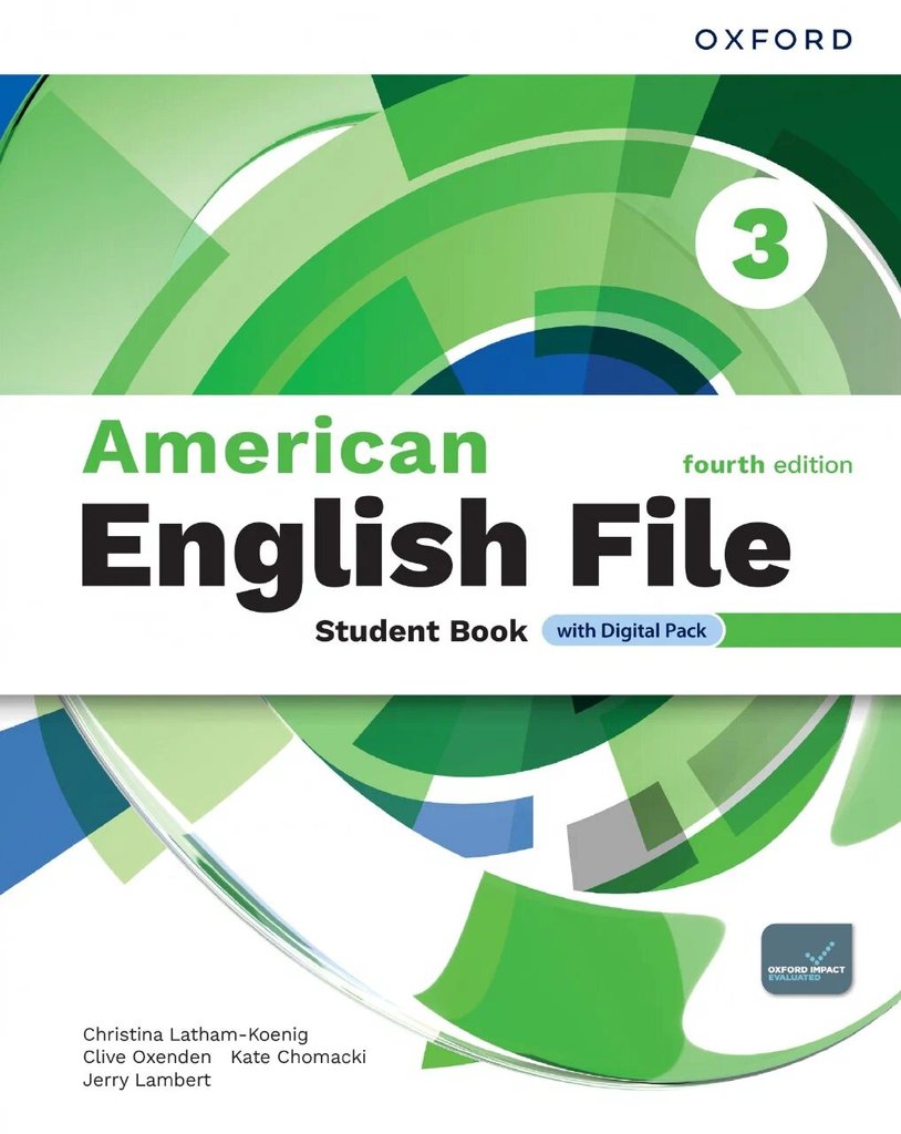 American English File (4-е изд.) 3 — обложка