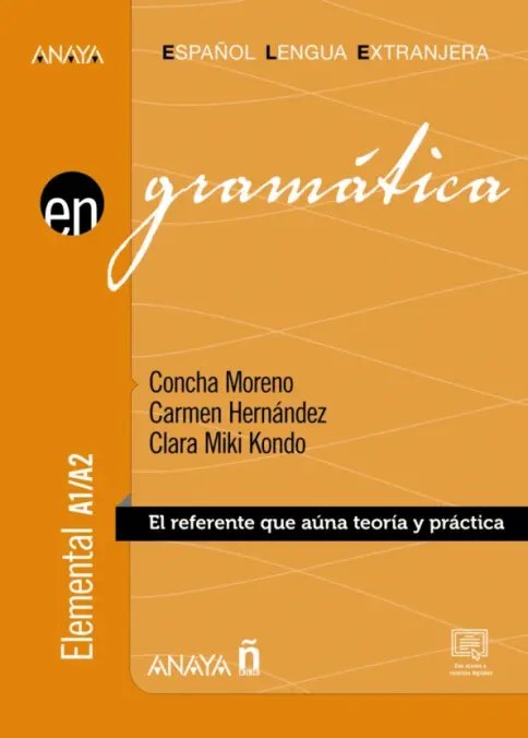 Anaya ELE EN Gramática — обложка