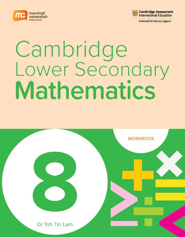 Cambridge Lower Secondary Mathematics 8 — обложка