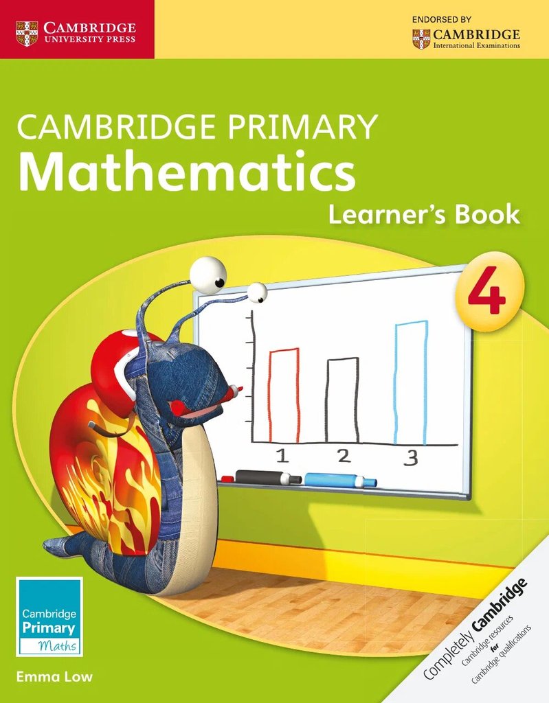 Cambridge Primary Mathematics 4 — обложка