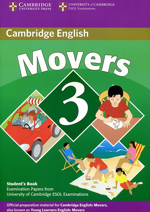Cambridge Young Learner English Test Movers — обложка