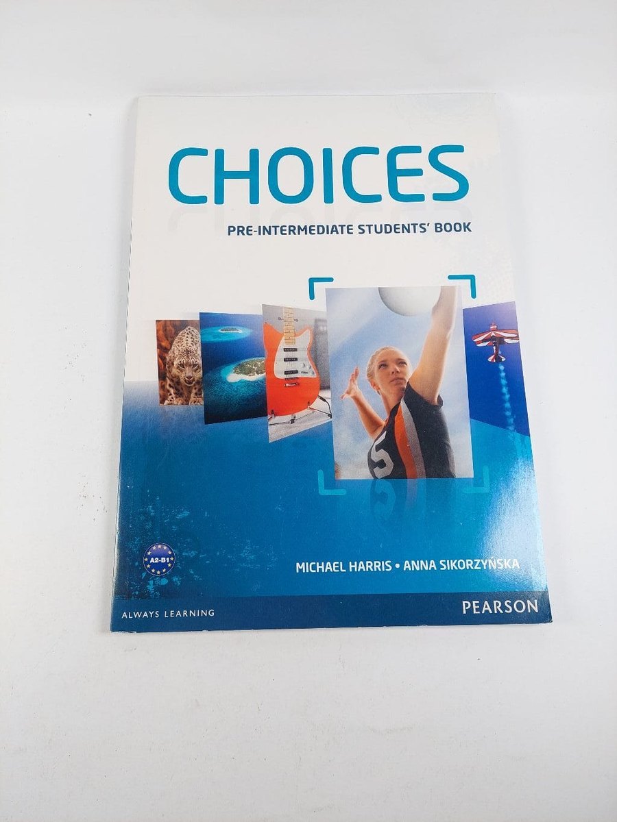 Choices pre intermediate — обложка