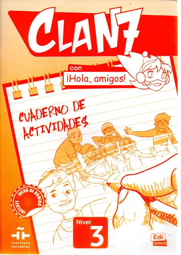 Clan 7 con ¡Hola, amigos! 3 — обложка
