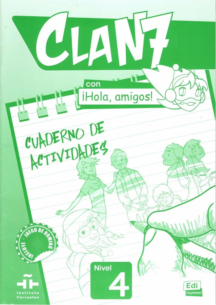 Clan 7 con ¡Hola, amigos! 4 — обложка