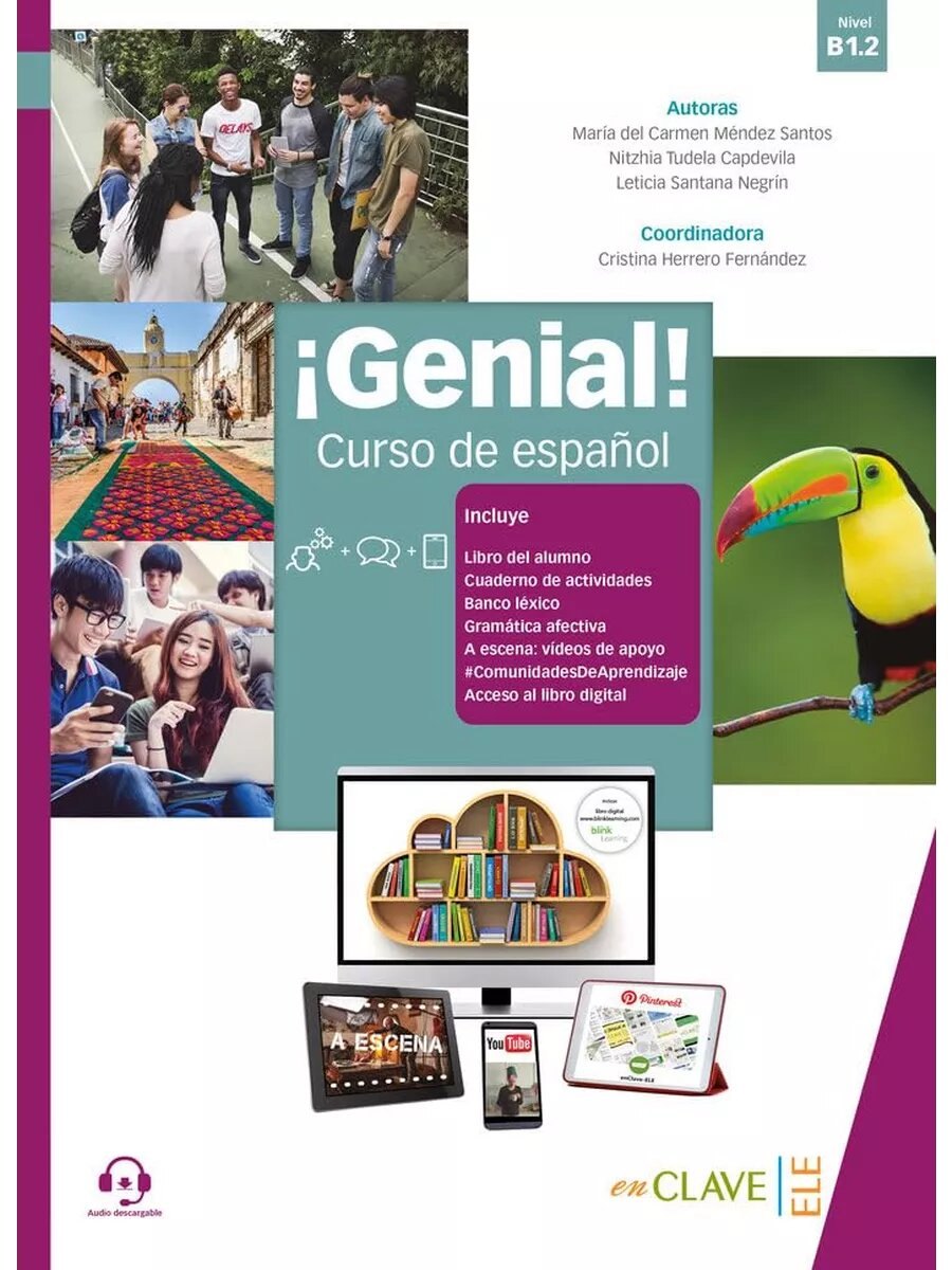 Curso de español (B1–B2, 2018) — обложка