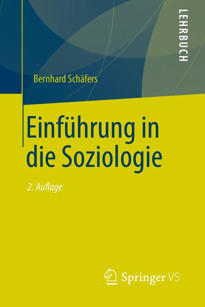 Einführung in die Soziologie — обложка