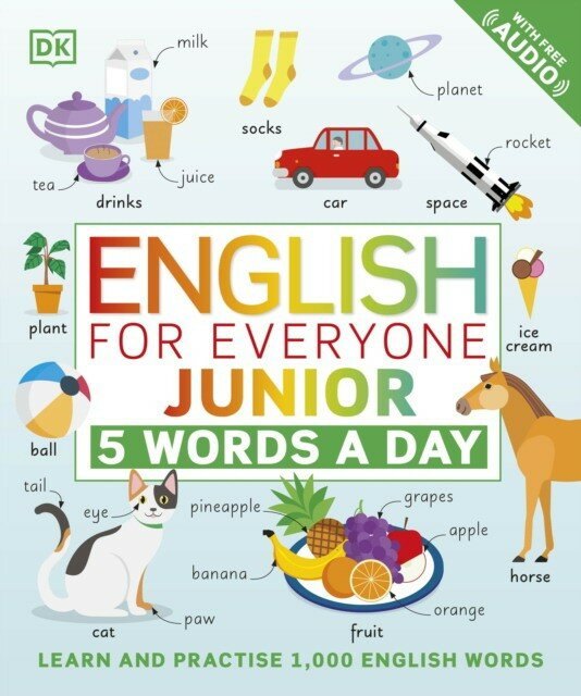 English for Everyone Junior: 5 Words a Day — обложка