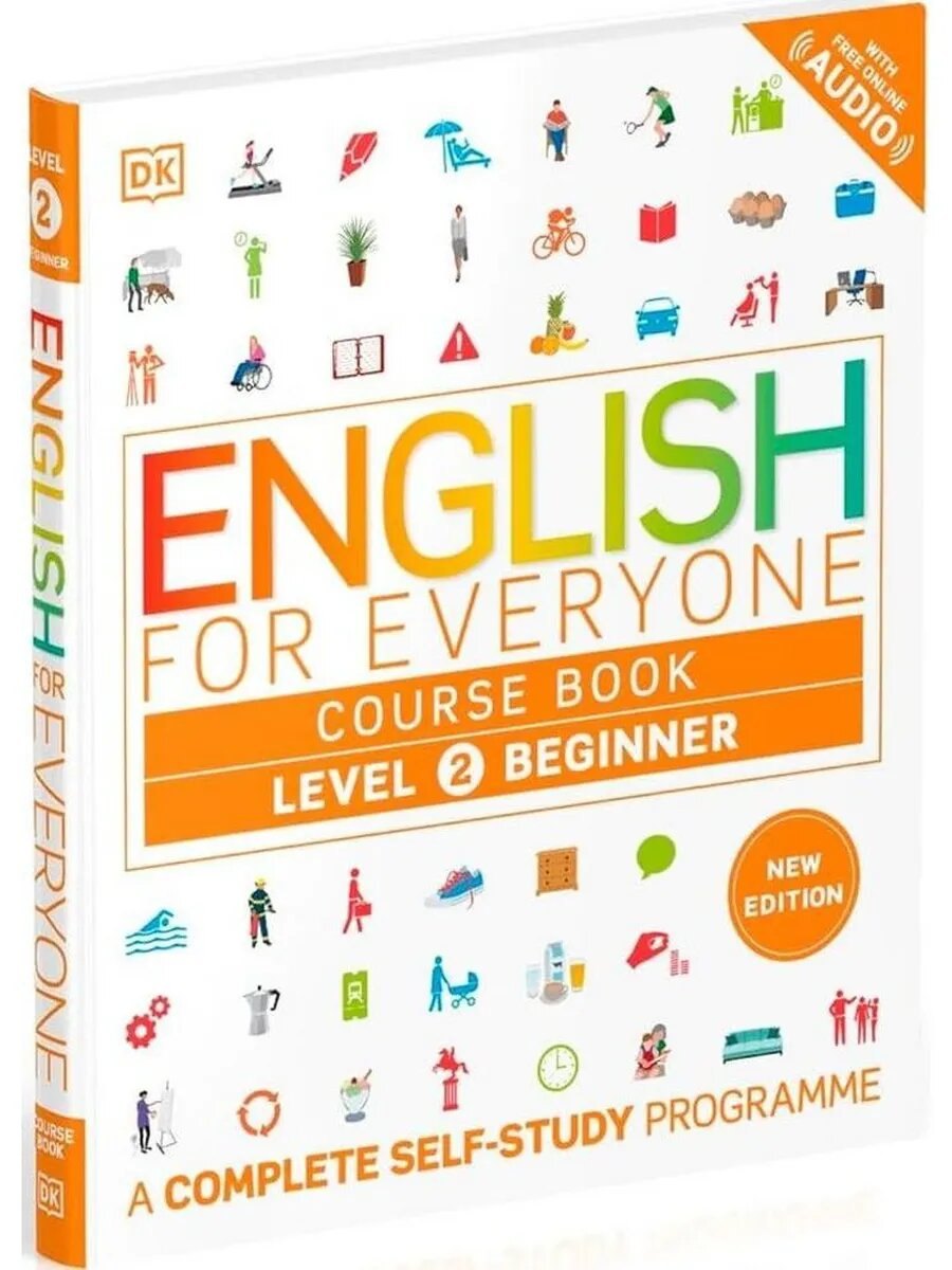 English for Everyone.(Level2 Beginner, DK) — обложка