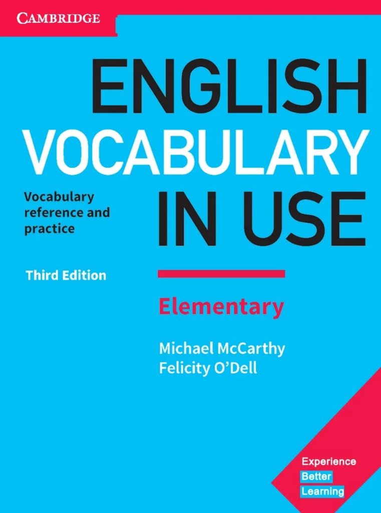 English Vocabulary in Use. Elementary — обложка