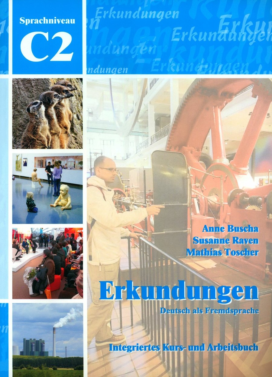 Erkundungen C2 Kurs- und Arbeitsbuch — обложка