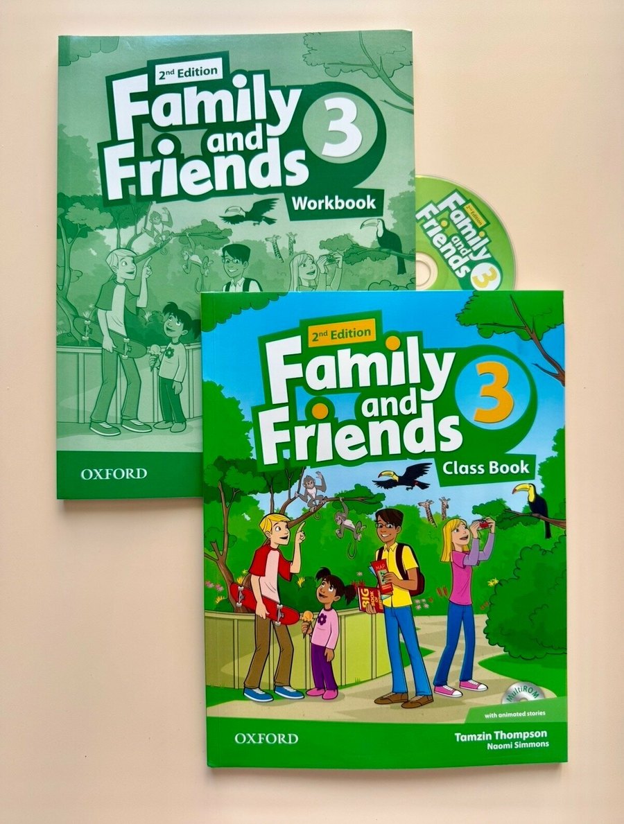 Family and friends 3 (2 издание) — обложка
