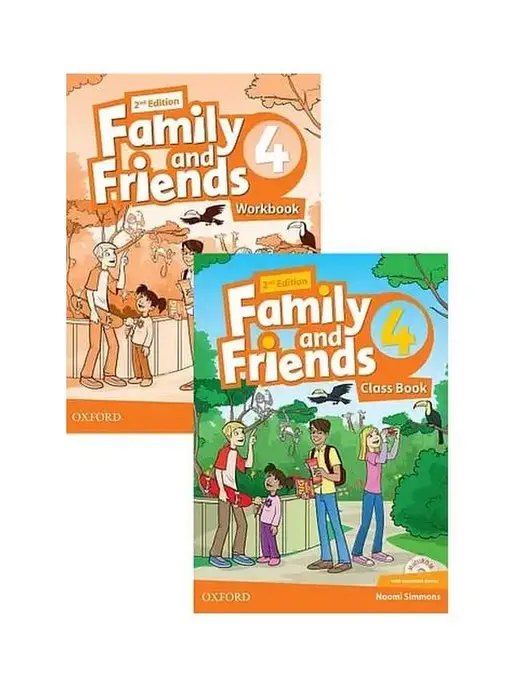 Family and friends 4 (2 издание) — обложка