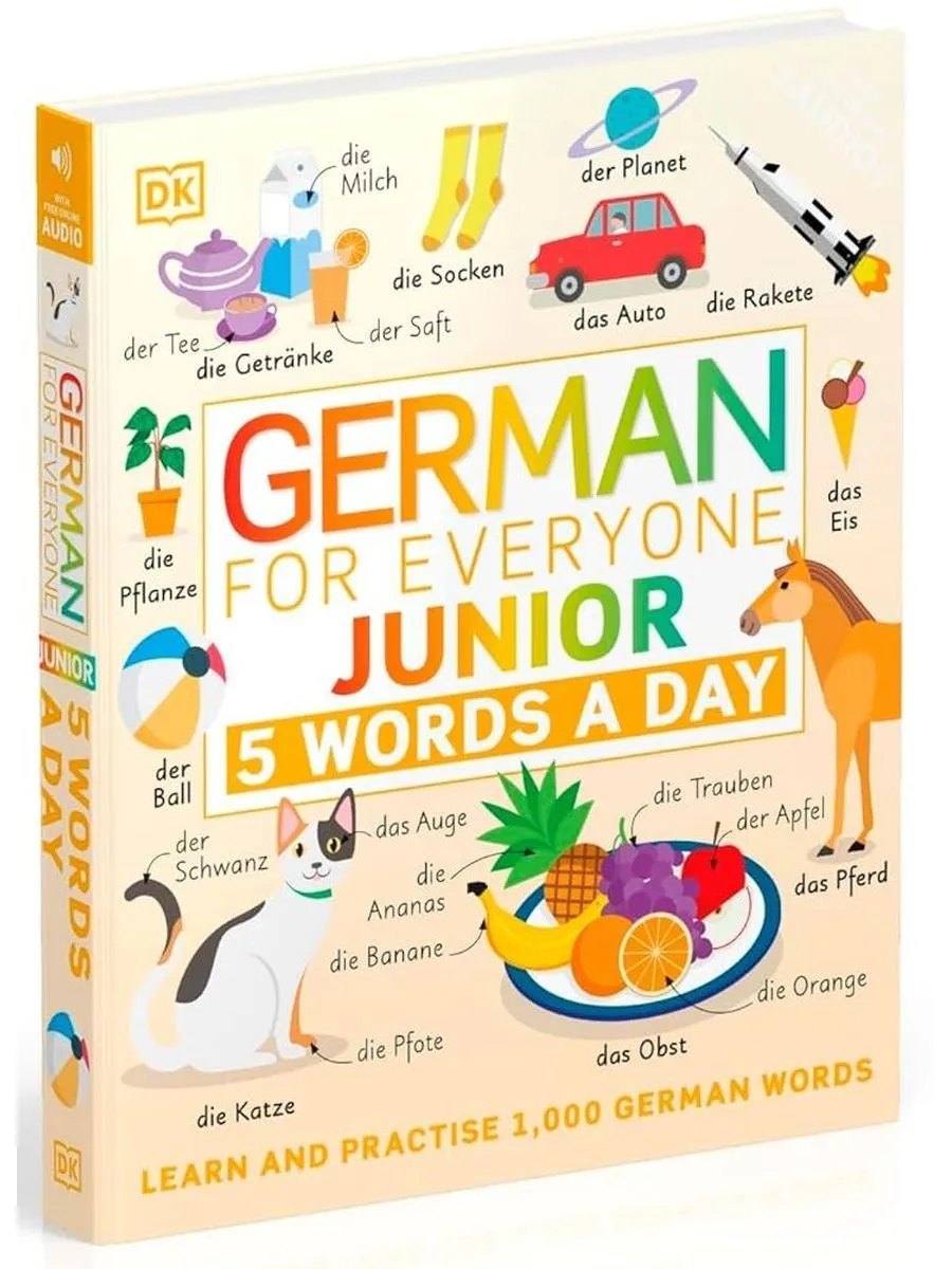German for Everyone Junior: 5 Words a Day — обложка