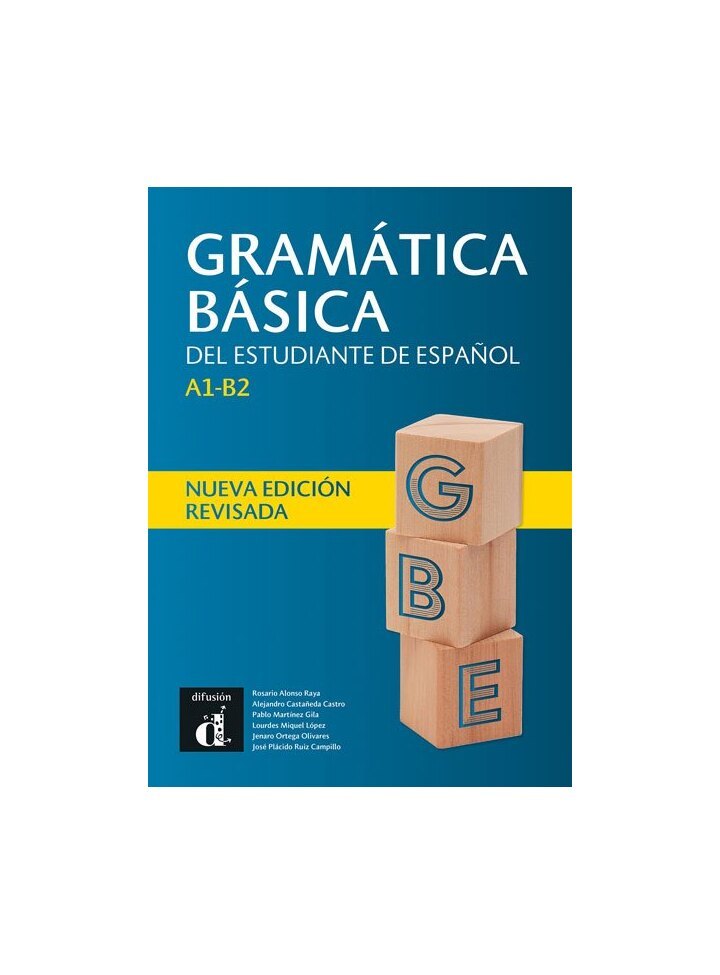 Gramatica basica del estudiante de espanol A1-B2 — обложка