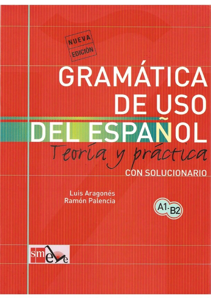 Gramática de uso del español A1-B2 — обложка