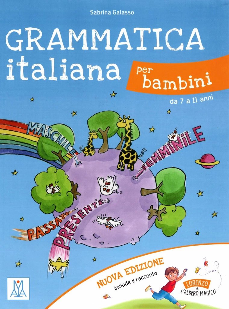 Grammatica italiana per bambini — обложка