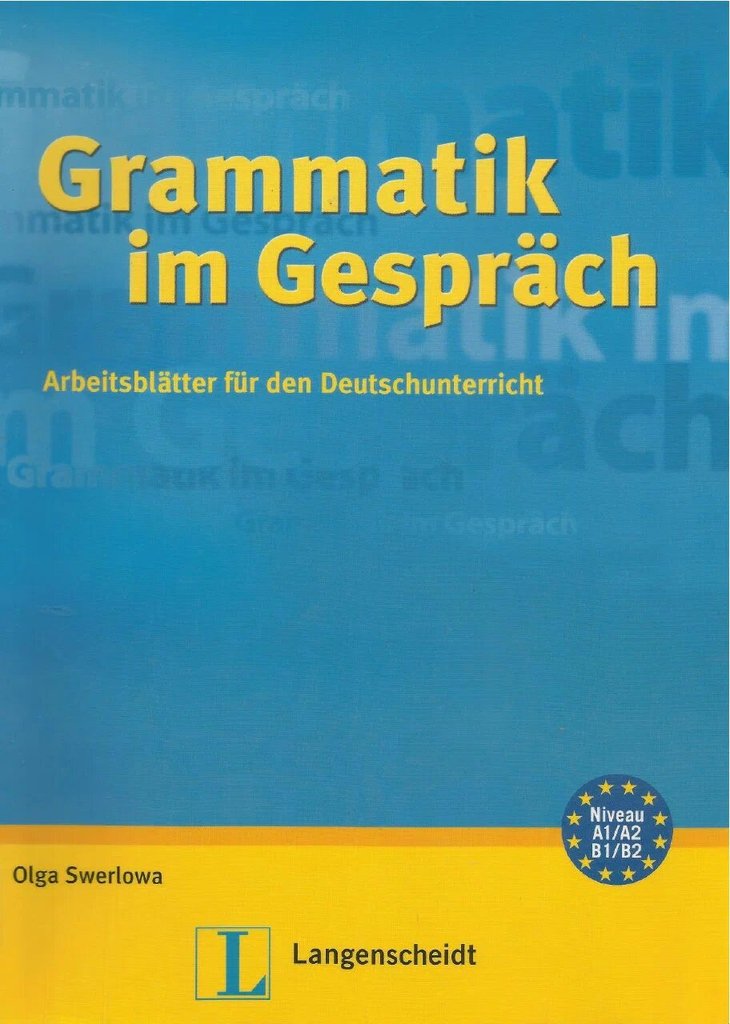 Grammatik im Gespräch — обложка