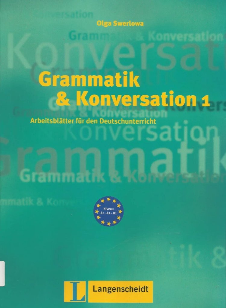 Grammatik & Konversation — обложка
