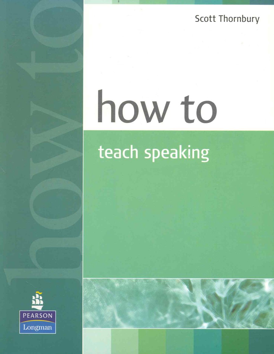 How to teach speaking — обложка