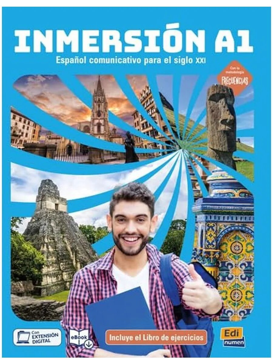 Inmersión A1 Libro del estudiante (2024) — обложка