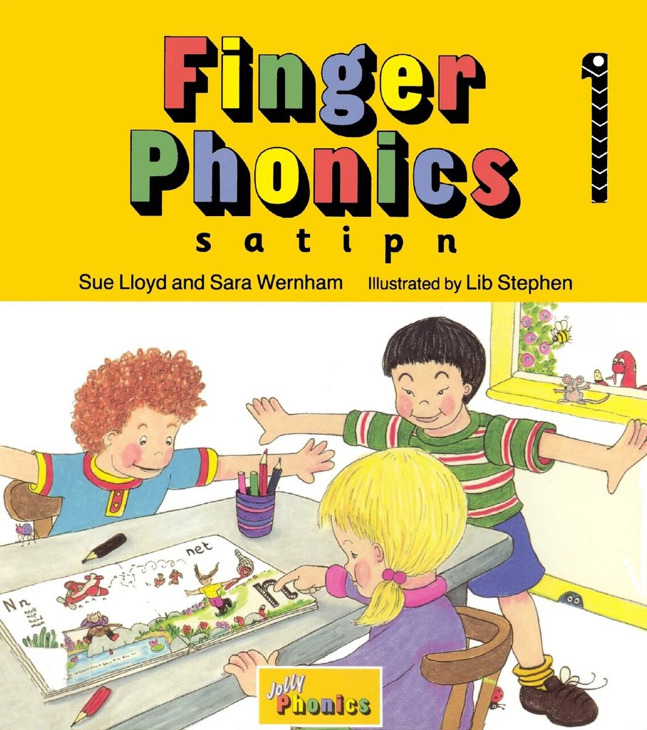 Jolly Finger Phonics — обложка