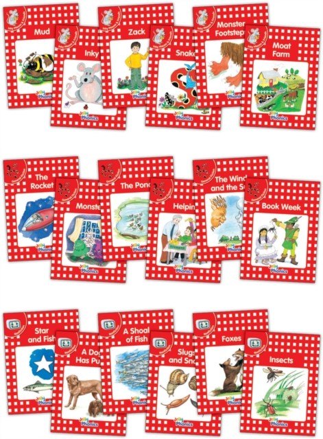 Jolly Phonics Level 1 Red Readers — обложка