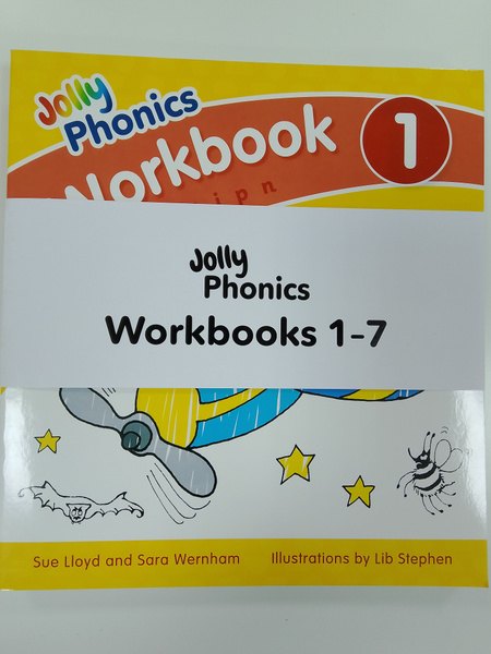 Jolly Phonics Workbooks (in print letters) — обложка