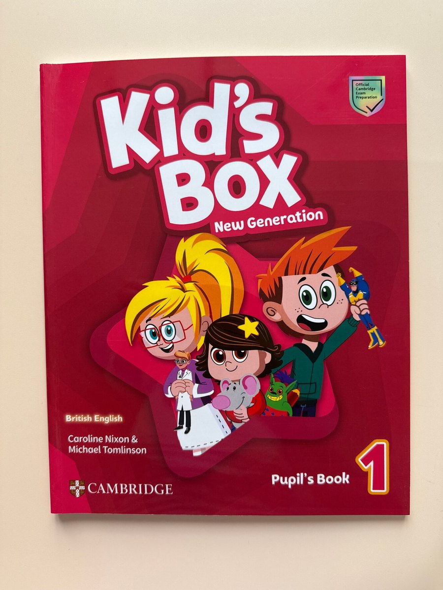 Kid’s Box New Generation (British English) 1 — обложка