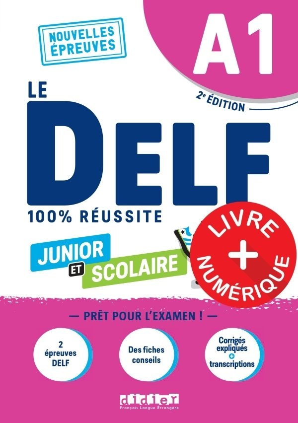 Le delf Junior et Scolaire A1 100% Réussite — обложка