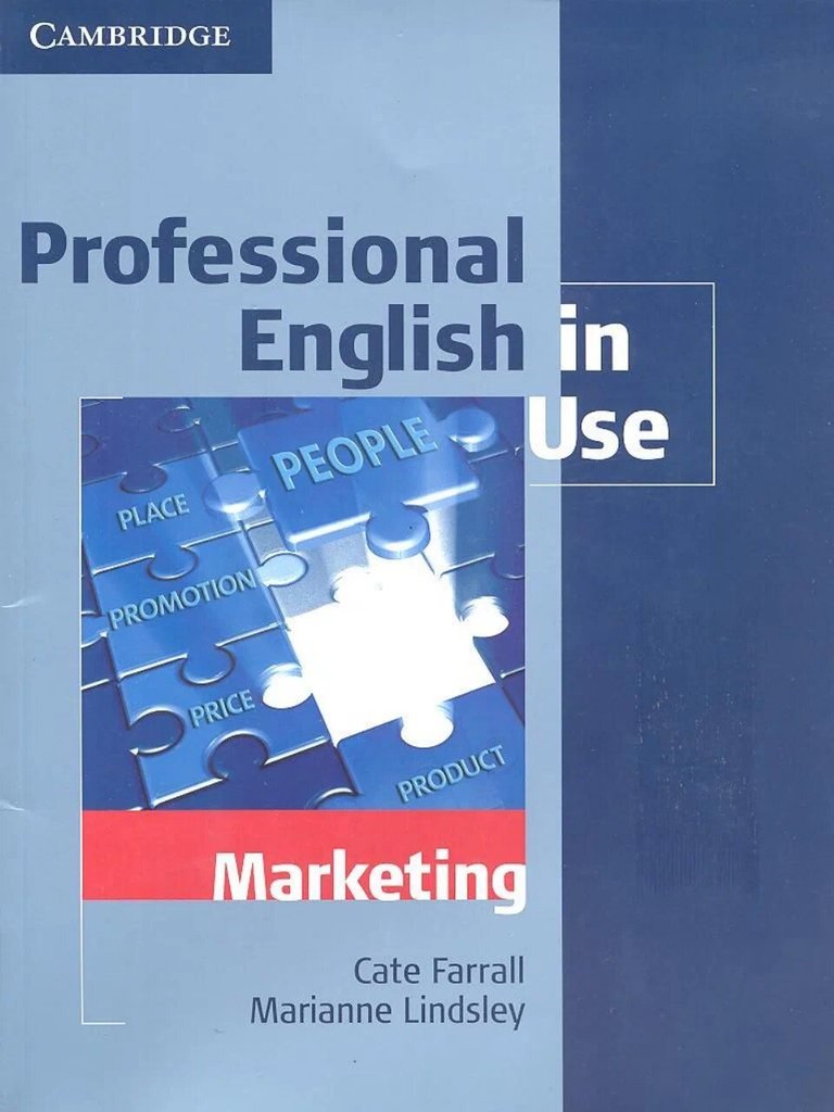 Professional English in Use: Marketing — обложка