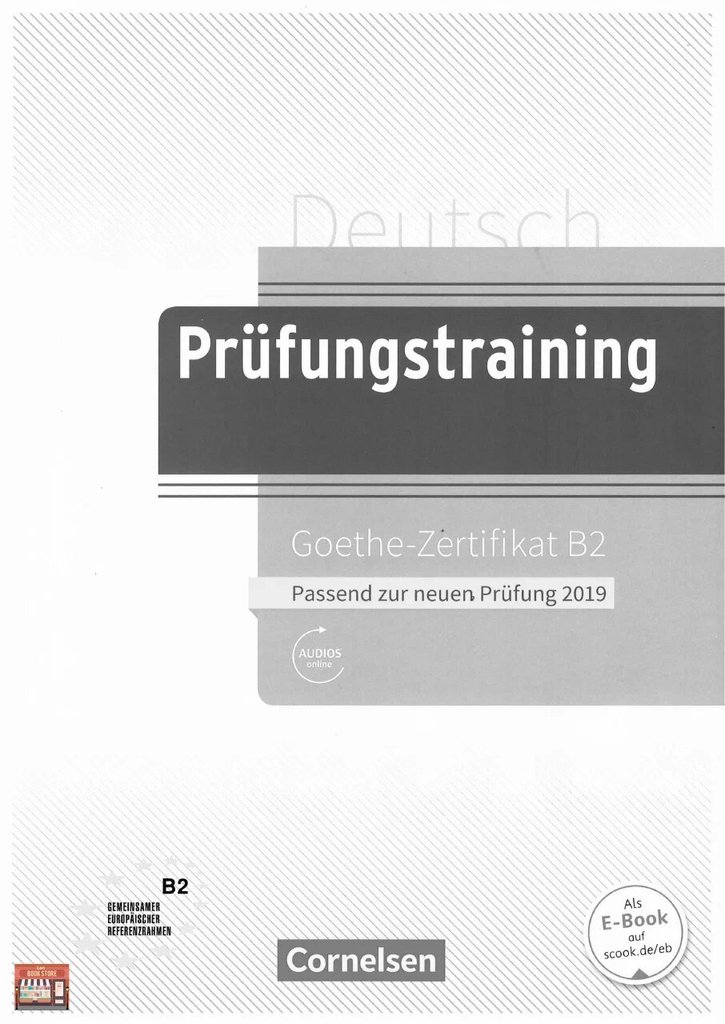 Prüfungstraining Goethe-Zertifikat B2 — обложка