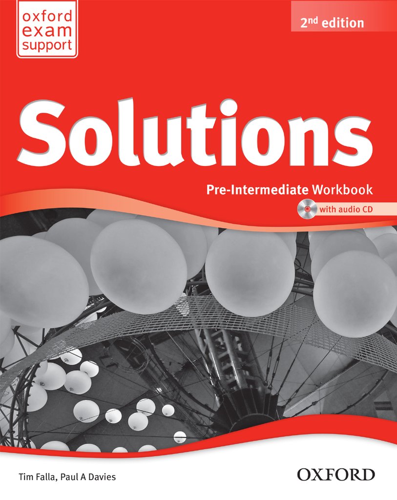 Solutions (2-е изд.) Pre-Intermediate — обложка