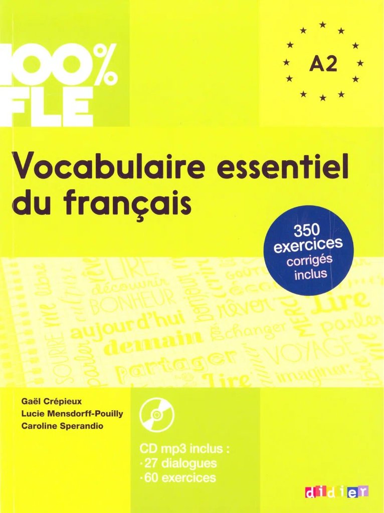 Vocabulaire essentiel du français A2 — обложка