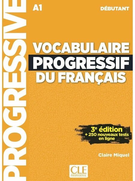 Vocabulaire progressif du francais A1 — обложка