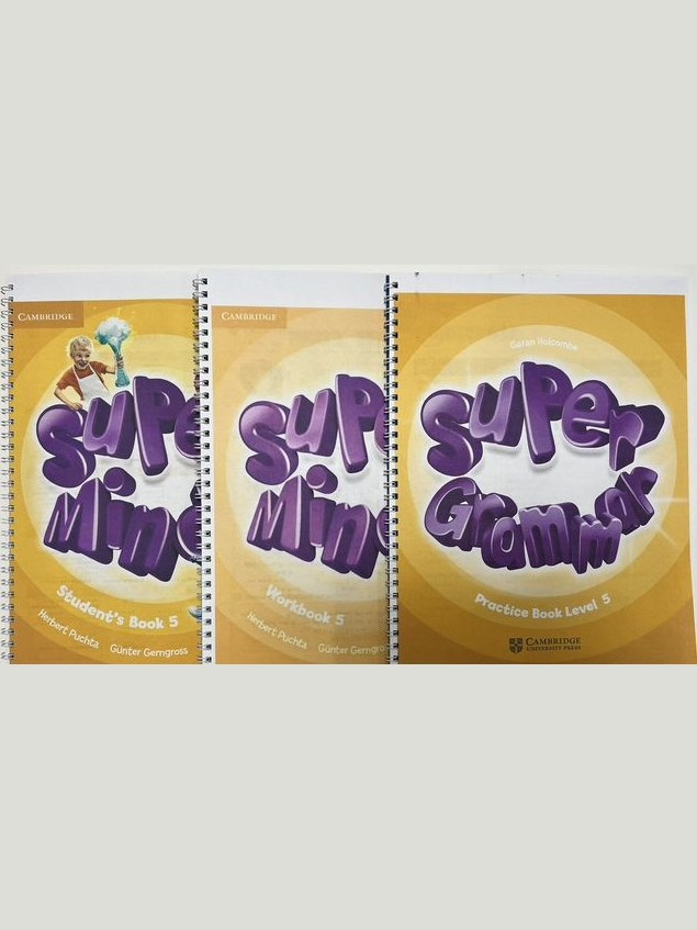 Super minds 5 (учебник, тетрадь, грамматика) — фото 3